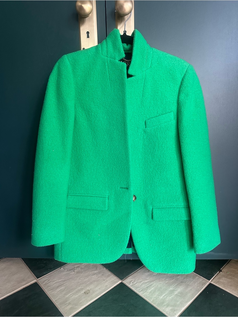 J.Crew Women’s Italian Boiled Wool Blazer/Jacket